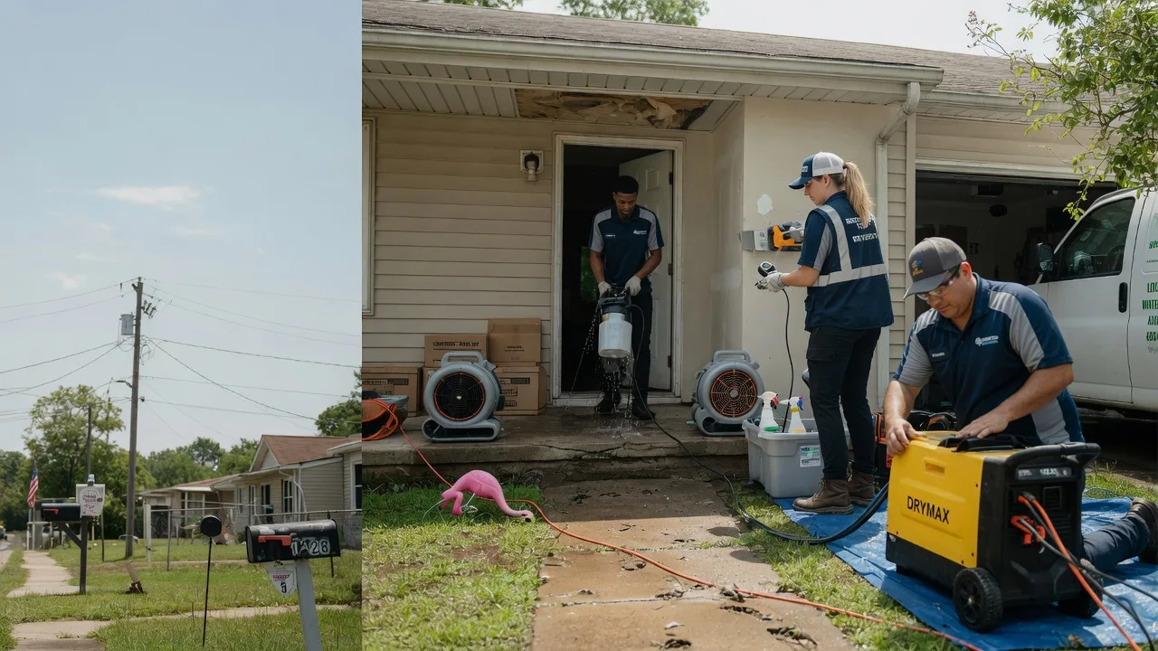 Storm Damage Water Removal in Winburne, PA near me
